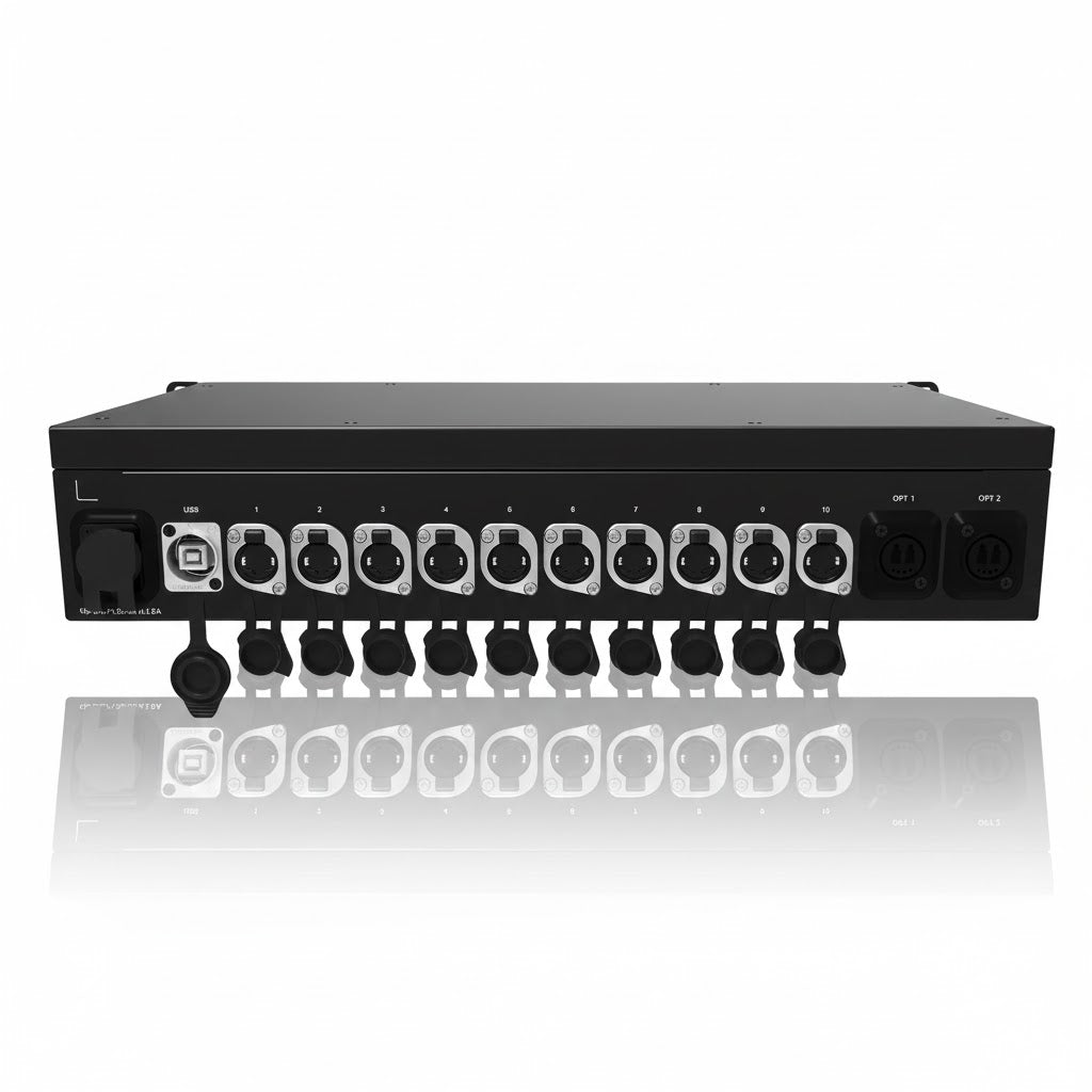 Novastar CVT10 PRO-S | Convertisseur Fibre Optique PRO | 10 Ports Gigabit Ultra Fiable