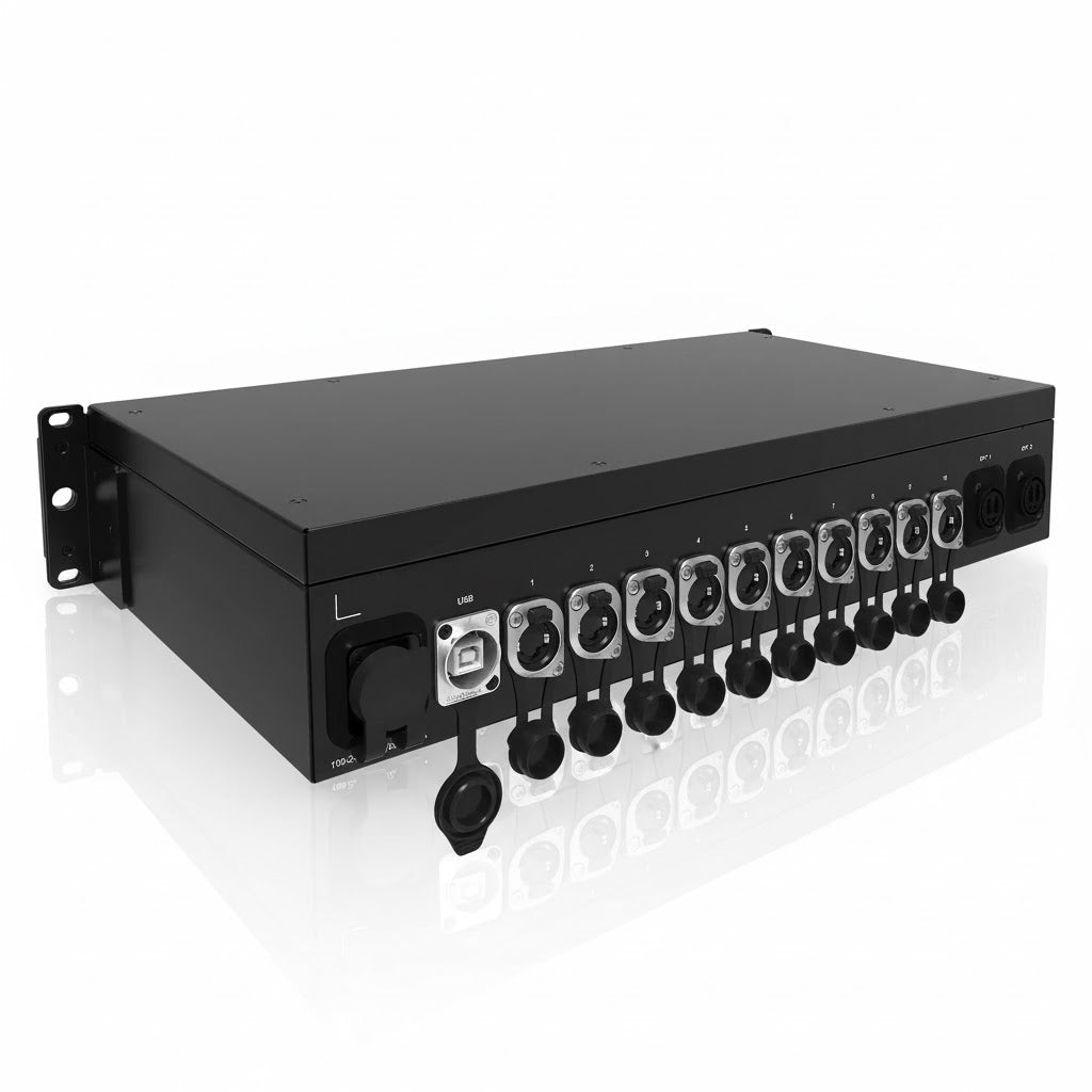 Novastar CVT10 PRO-S | Convertisseur Fibre Optique PRO | 10 Ports Gigabit Ultra Fiable