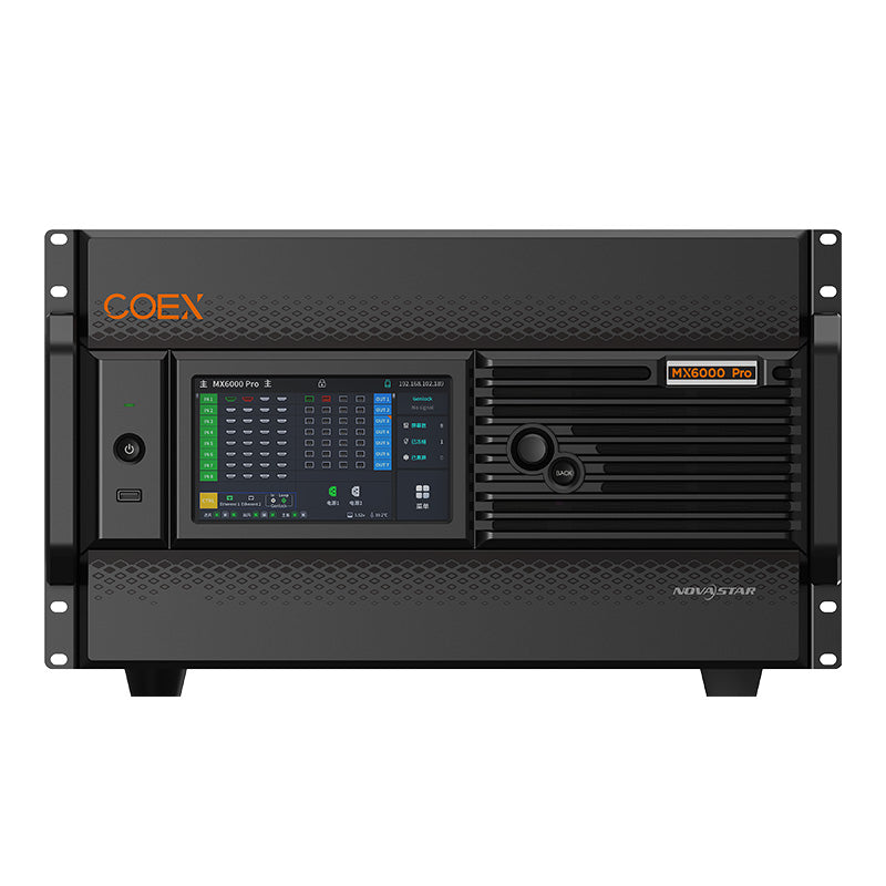 Novastar MX6000 Pro | Contrôleur LED Modulaire 8K+ | Capacité Colossale 40+ Millions de Pixels