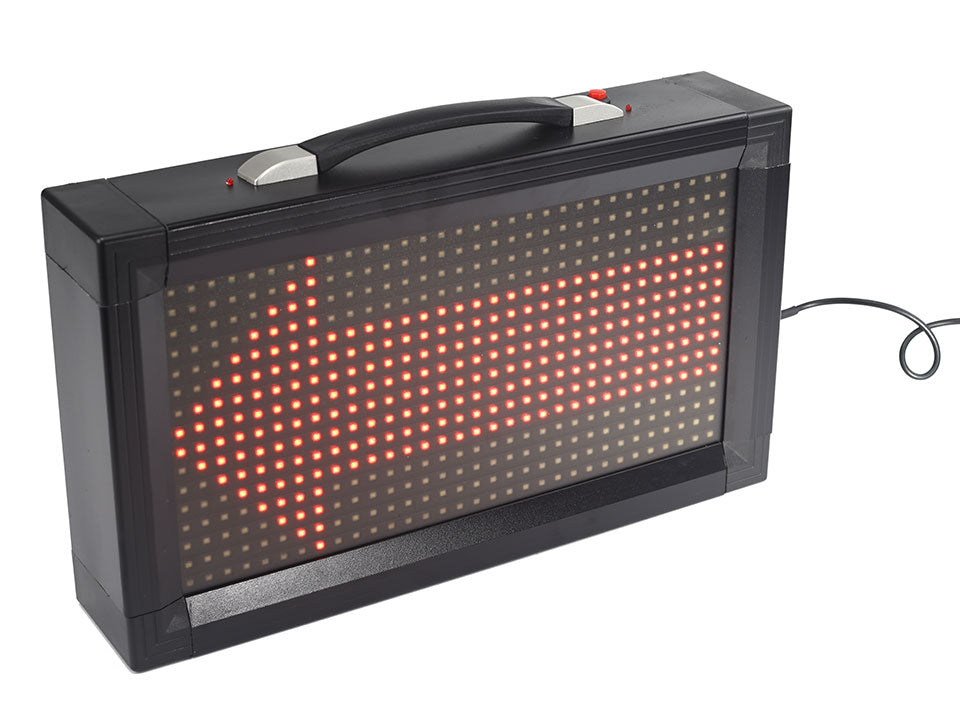 Afficheur LED Portable P10 Rouge | Moniteur Monocouleur Haute Luminosité | 1.5 KG