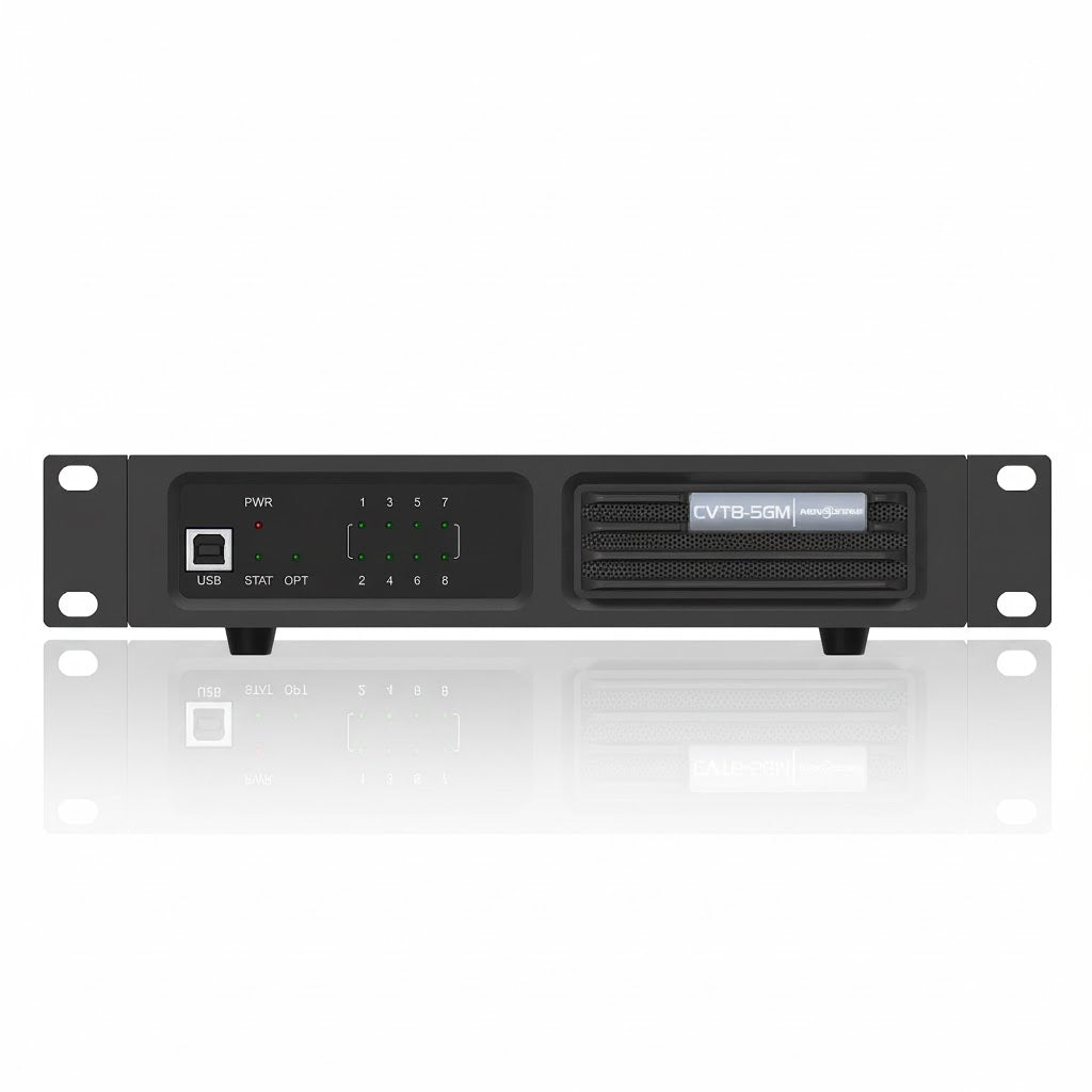 Novastar CVT8-5GS | Convertisseur Fibre Optique 8 Ports | Extension Longue Distance