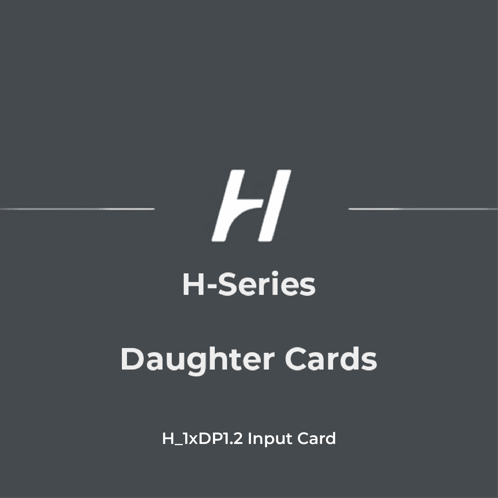 H_1XDP1.2 INPUT CARD | Carte d'Entrée Single DisplayPort 1.2 Novastar H | 4K UHD