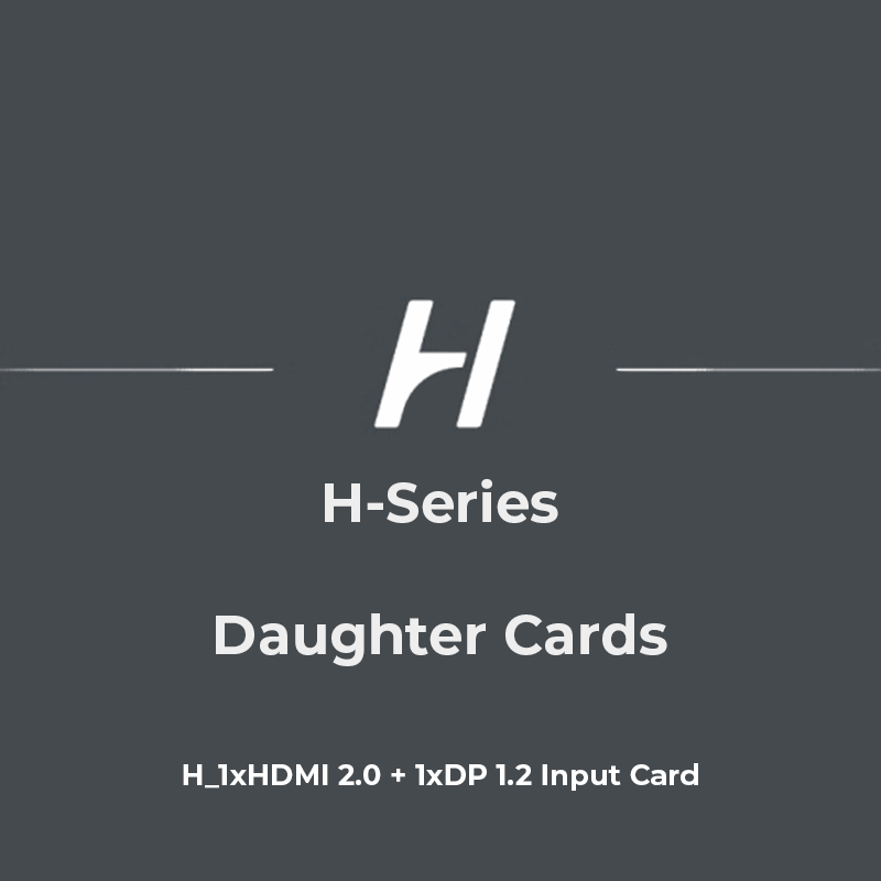 H_1XHDMI2.0+1XDP1.2 CARD | Carte d'Entrée Dual Mixte 4K Novastar H | HDMI/DP