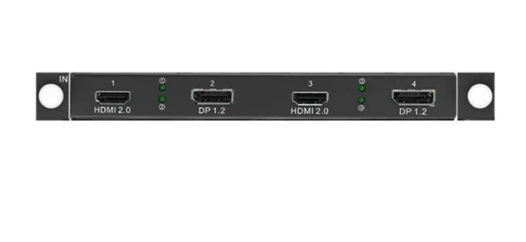 H_2XHDMI2.0+2XDP1.2 CARD | Carte d'Entrée 4K Mixte (HDMI/DP) Novastar H | Quadruple